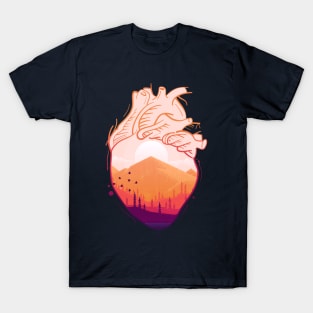 My heart belongs to nature T-Shirt